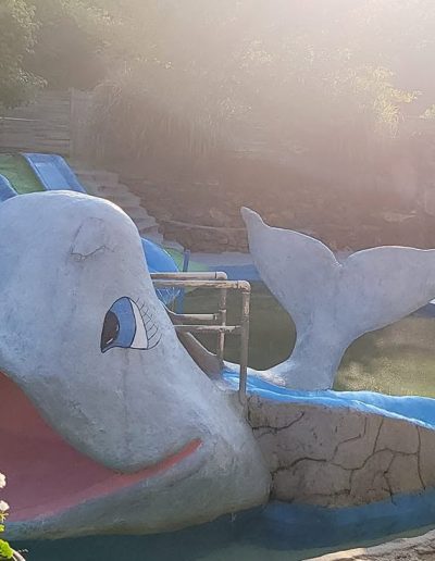Children enjoying the shallow swimming area at Sun Crest Water Park in Taylorsville