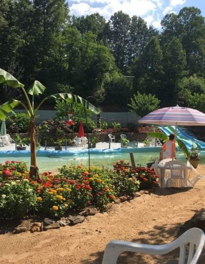 Summer swimming and water fun at Sun Crest Water Park in the North Carolina foothills