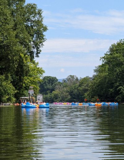 Asheville summer river tubing adventure