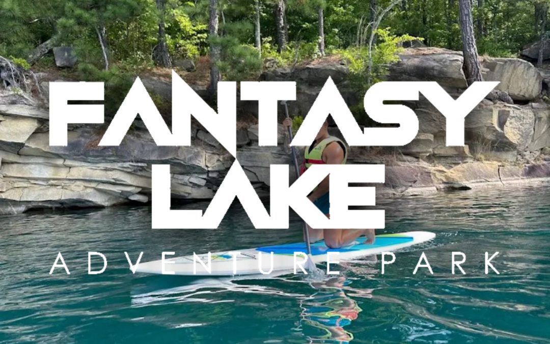 STAND UP PADDLEBOARDING AT FANTASY LAKE NC