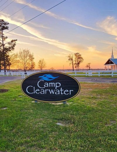 Camp Clearwater RV sites with full hookups