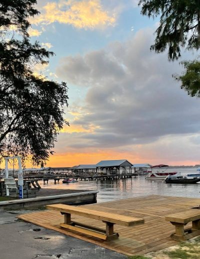 Camp Clearwater golf cart campground