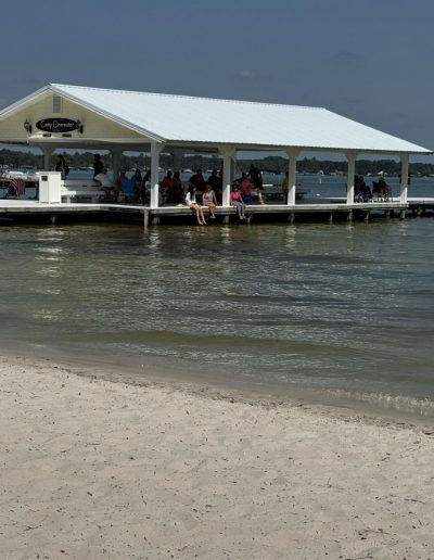 Camp Clearwater sandy beach