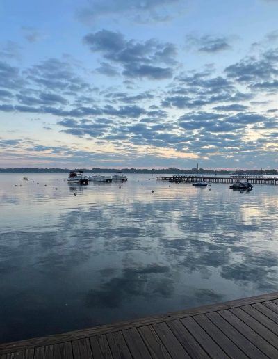 Camp Clearwater lakefront beach