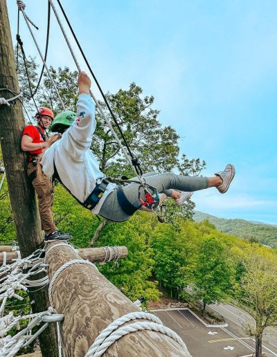 family outdoor adventure at Wilderness Run Banner Elk