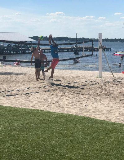 White Lake campground volleyball