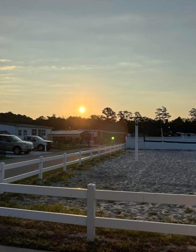 Sports courts at Camp Clearwater