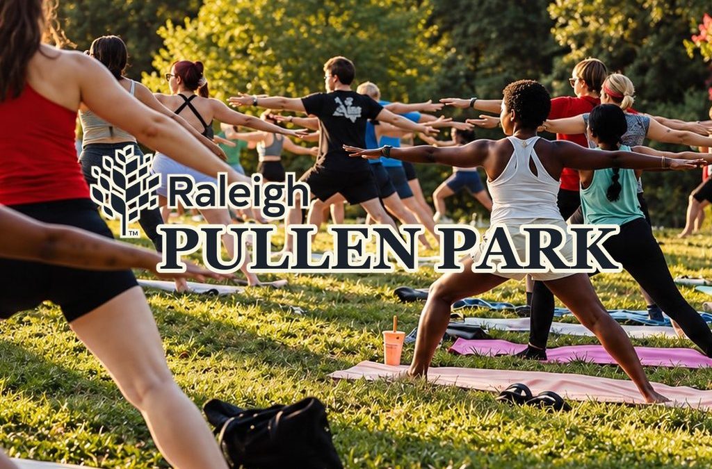 Outdoor Yoga Pullen Park NC