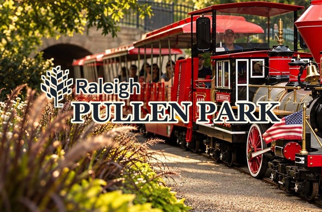Train Ride Pullen Park NC