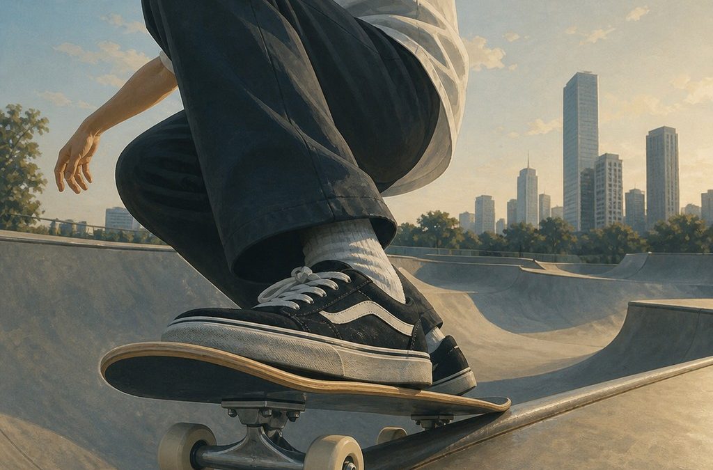 Skateboarding