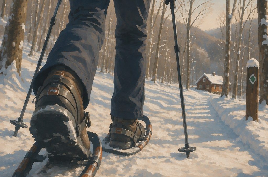 Snowshoeing