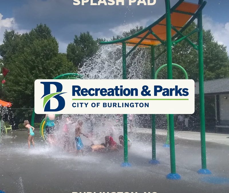 Splash Pad Burlington City Park NC